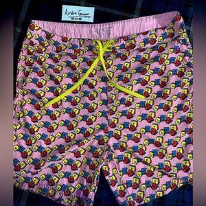 Golfwang Block Letter Swimming Trunks !